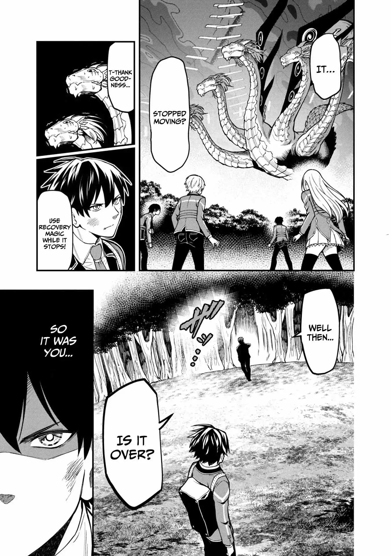 A brave man trained by the worst demon king, unrivaled in the school of returnees from another world Chapter 5