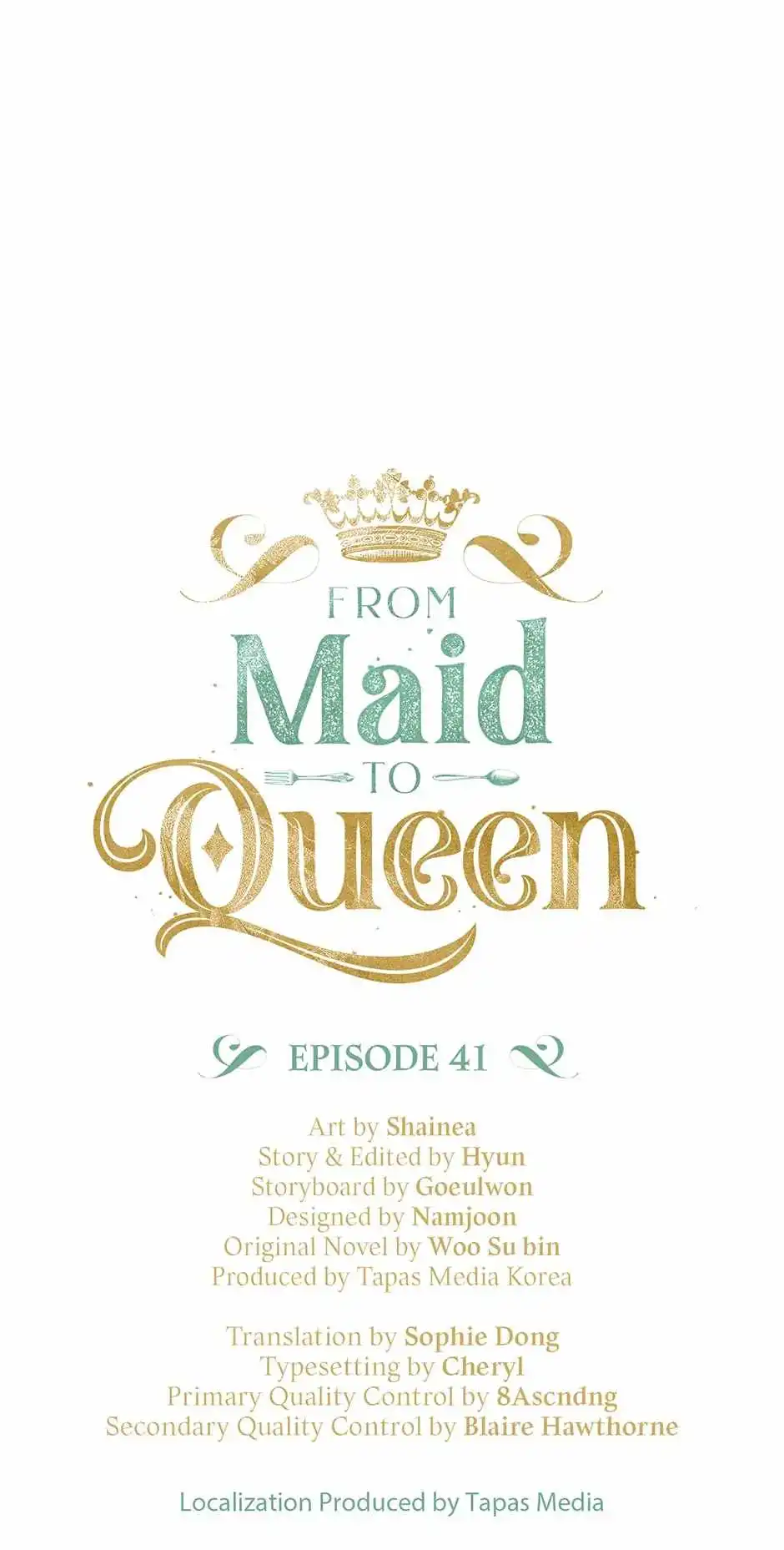 From Maid to Queen Chapter 41