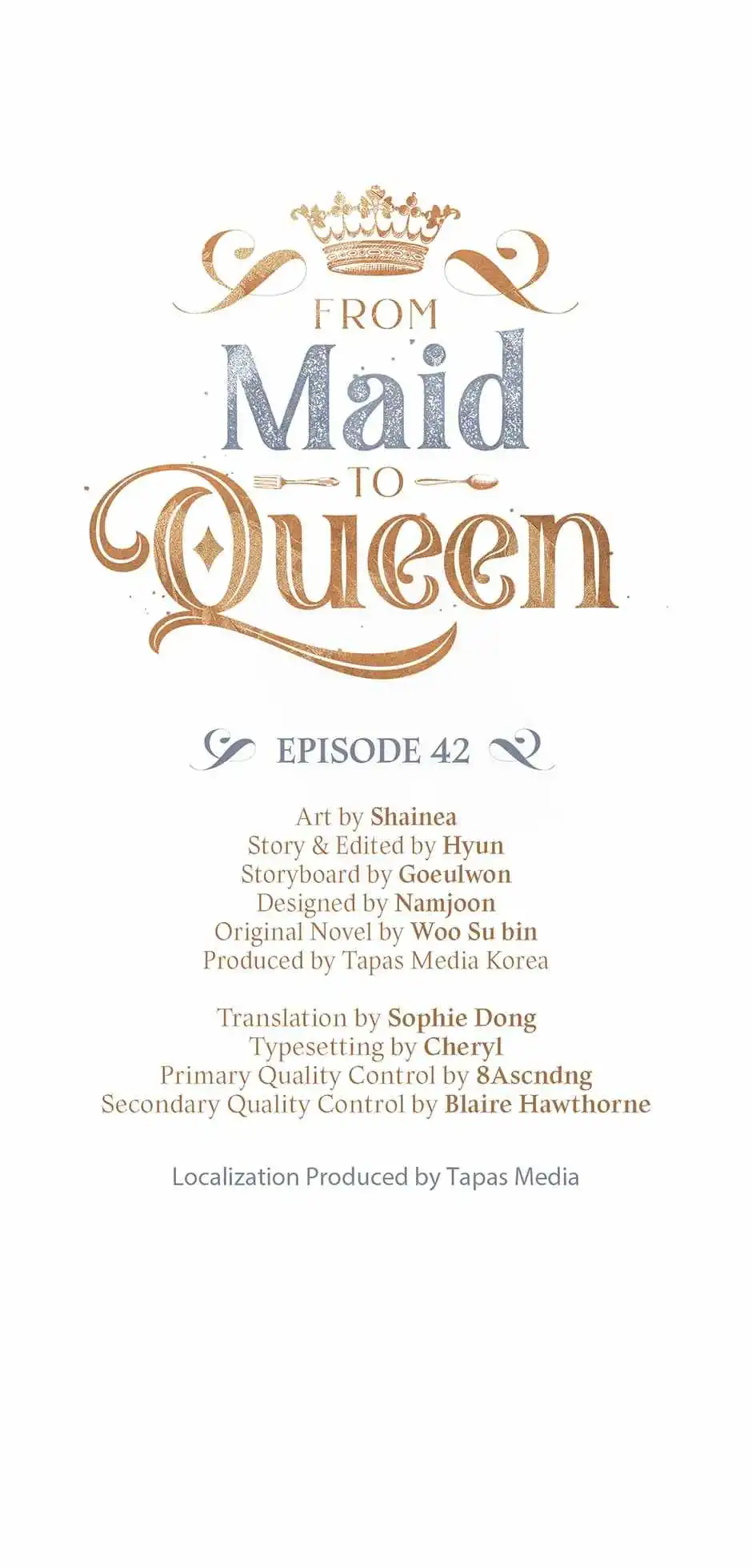 From Maid to Queen Chapter 42