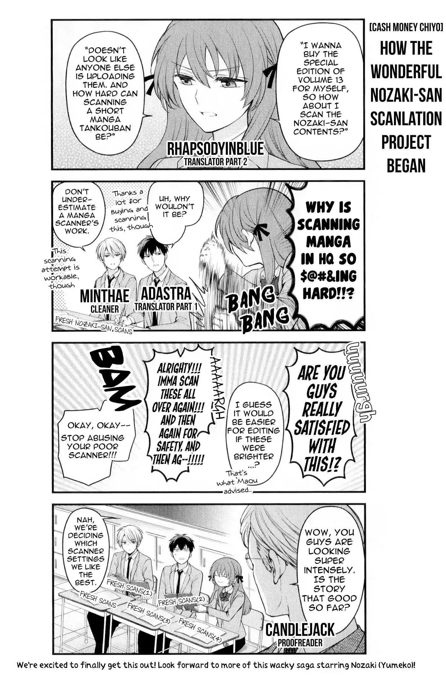 Gekkan Shoujo Nozaki-san Chapter 1