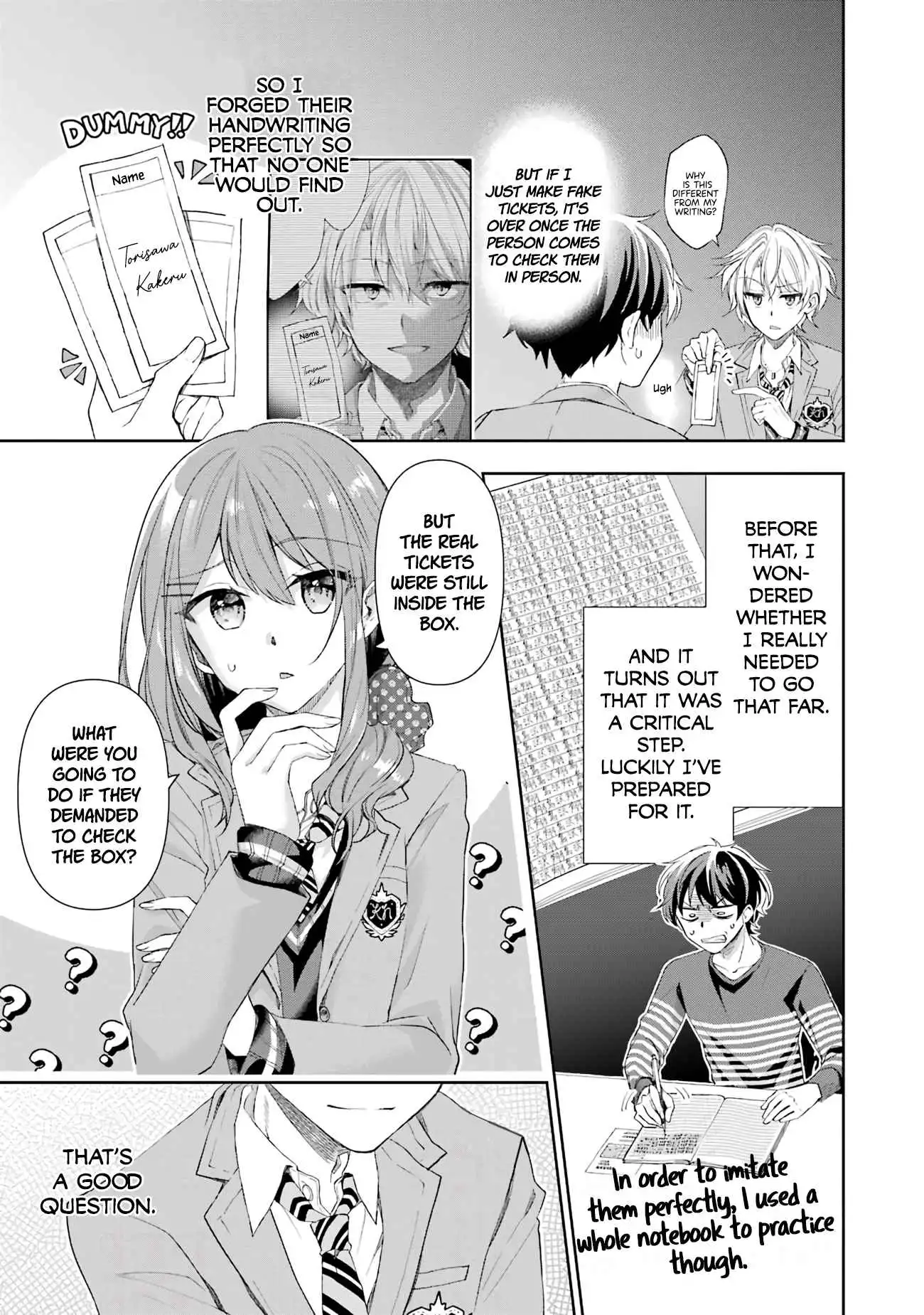 Genjitsu de LoveCome Dekinai to Dare ga Kimeta? Chapter 3