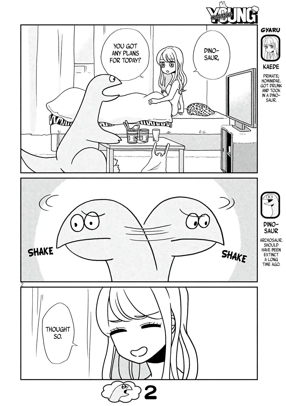 Gyaru and Dinosaur Chapter 2