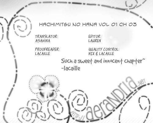 Hachimitsu no Hana Chapter 3