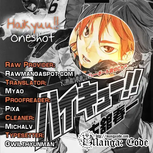 Haikyuu!! Chapter 0