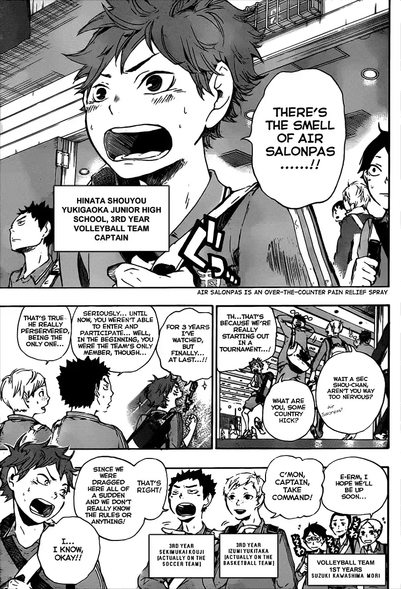 Haikyuu!! Chapter 1