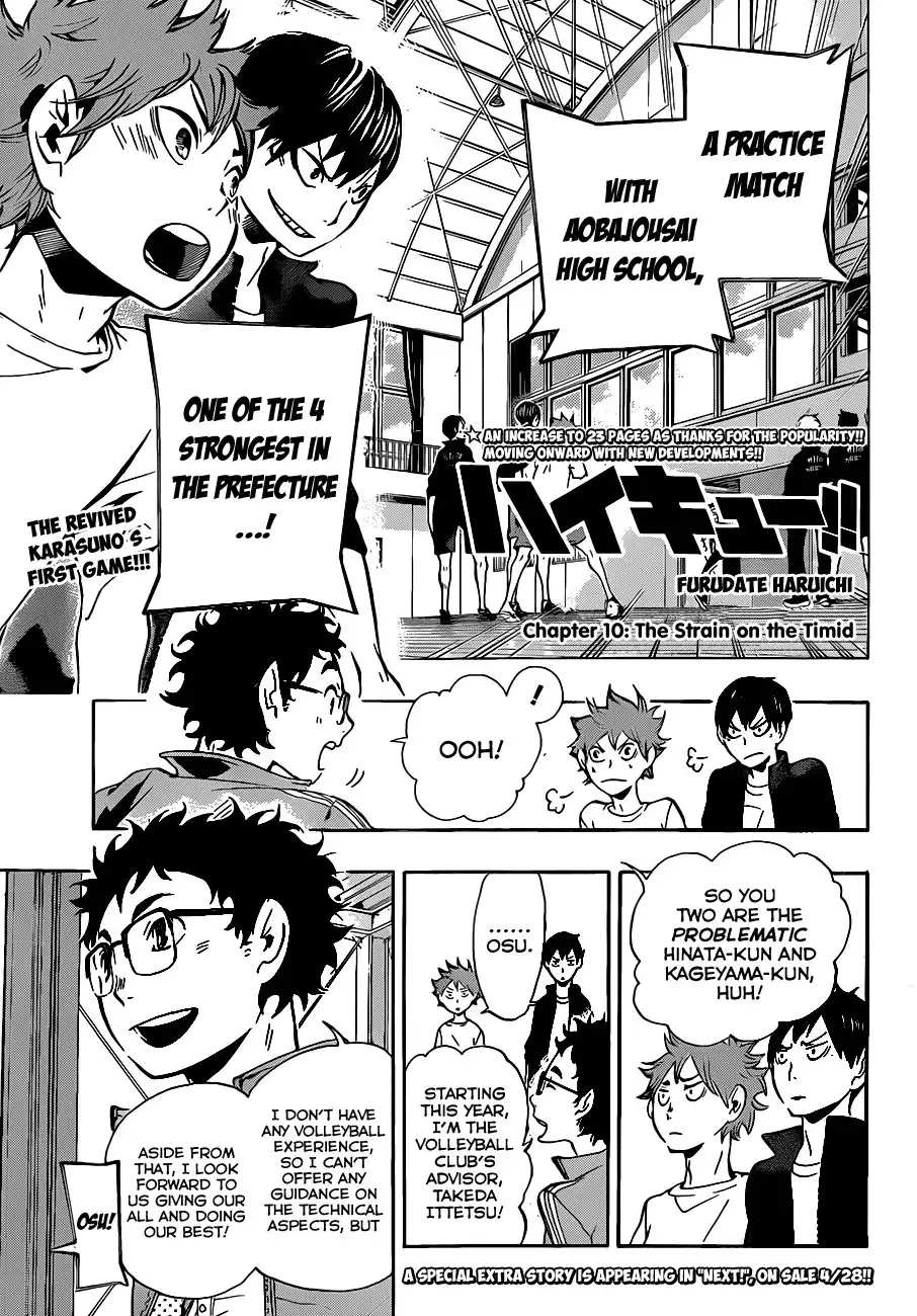 Haikyuu!! Chapter 10