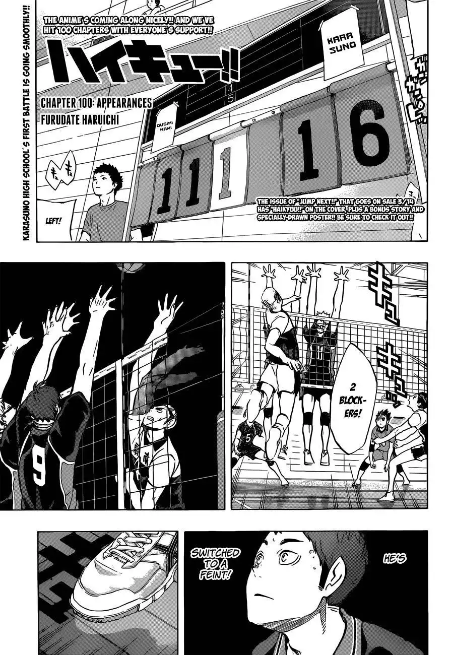 Haikyuu!! Chapter 100