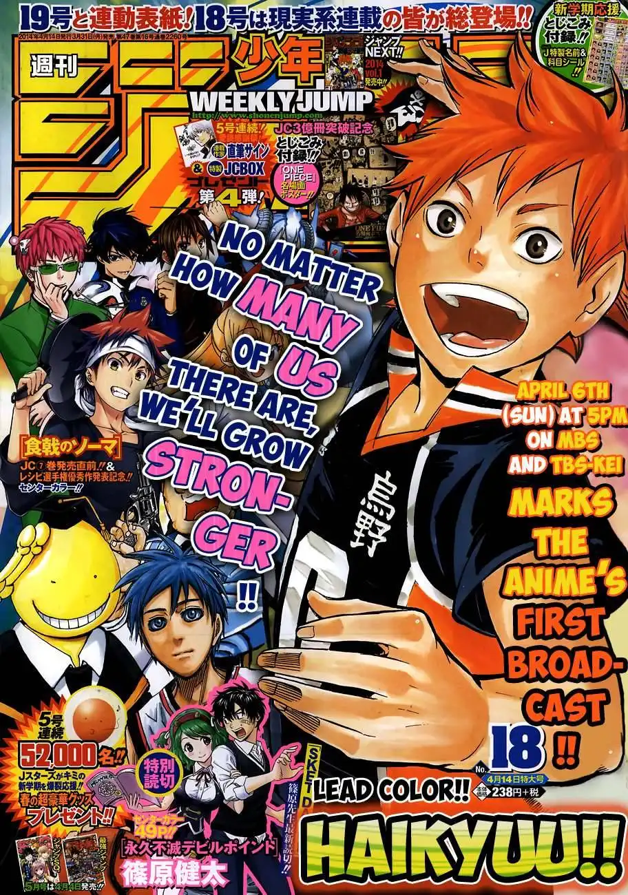 Haikyuu!! Chapter 103