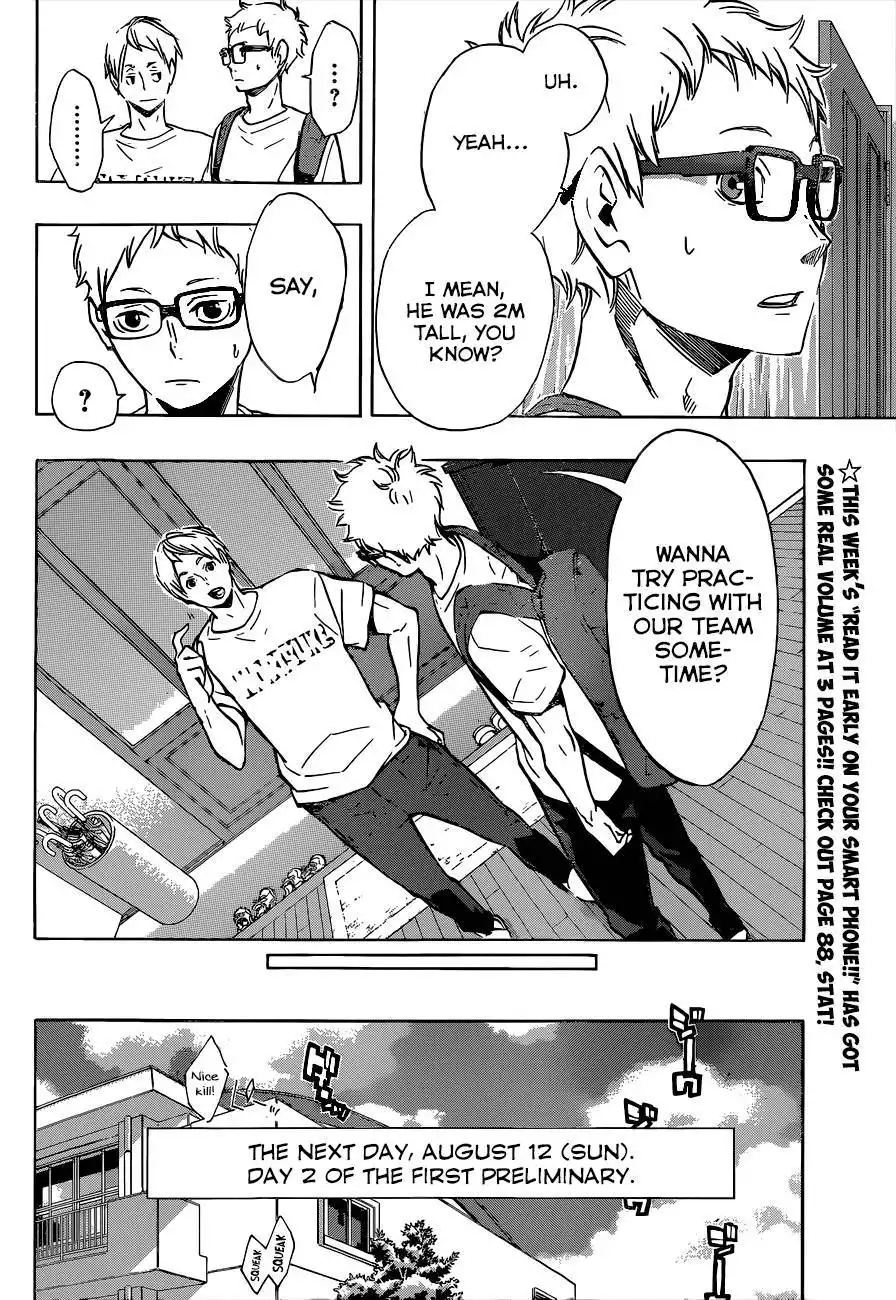 Haikyuu!! Chapter 105