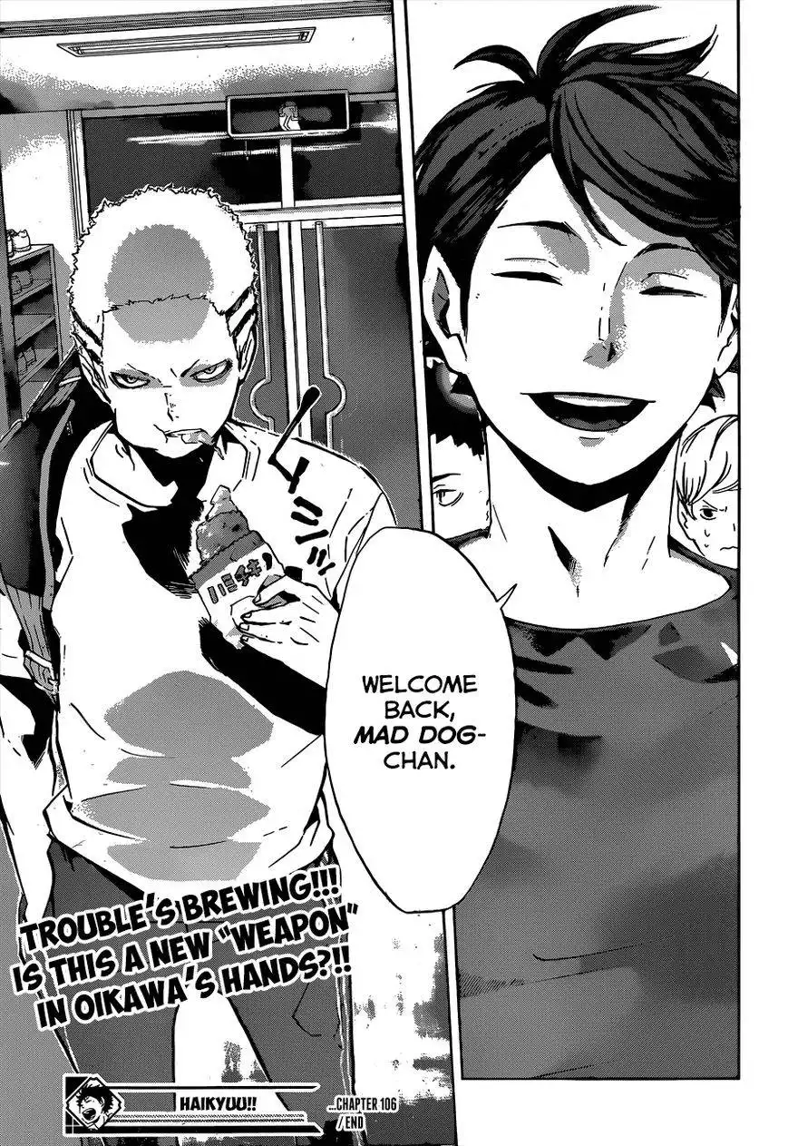 Haikyuu!! Chapter 106