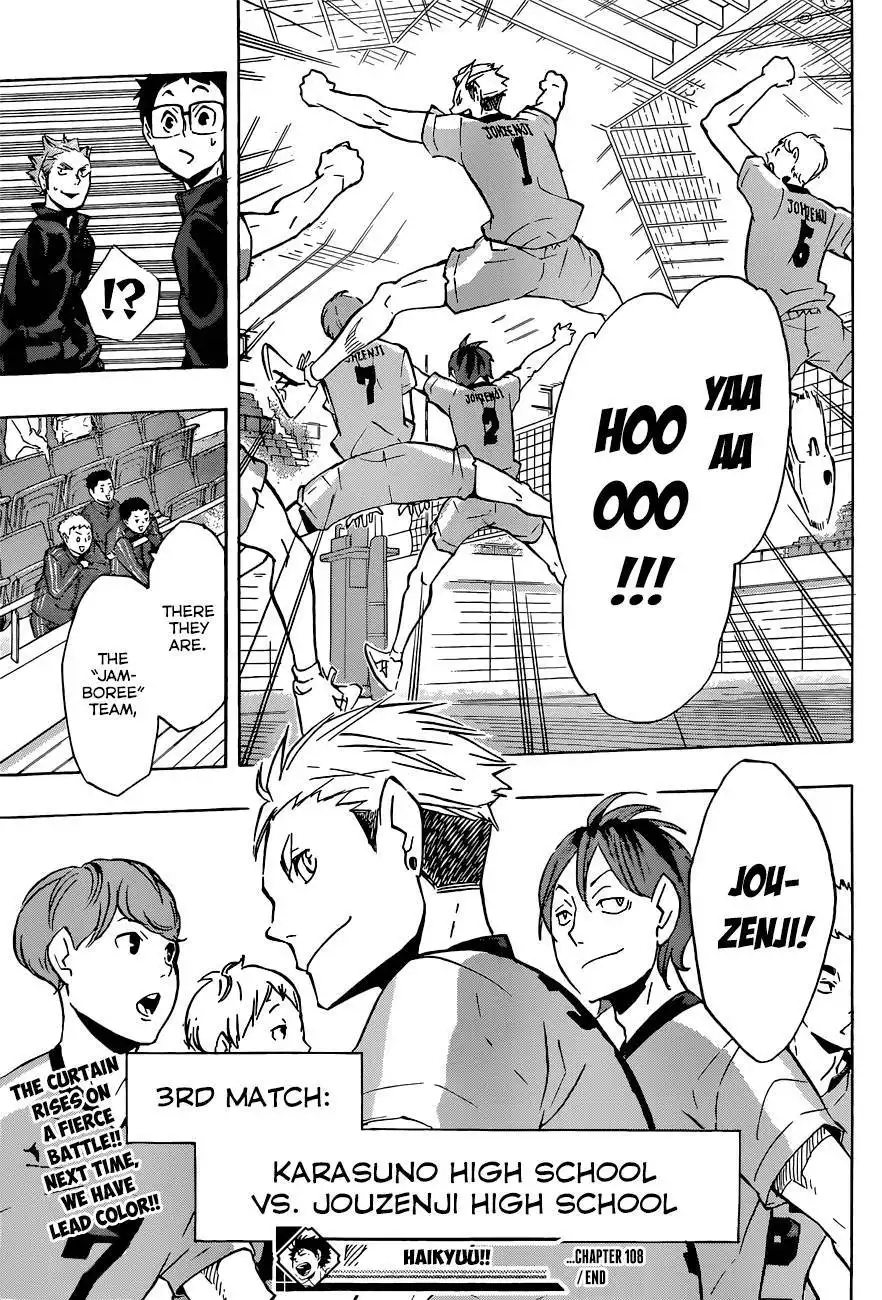 Haikyuu!! Chapter 108