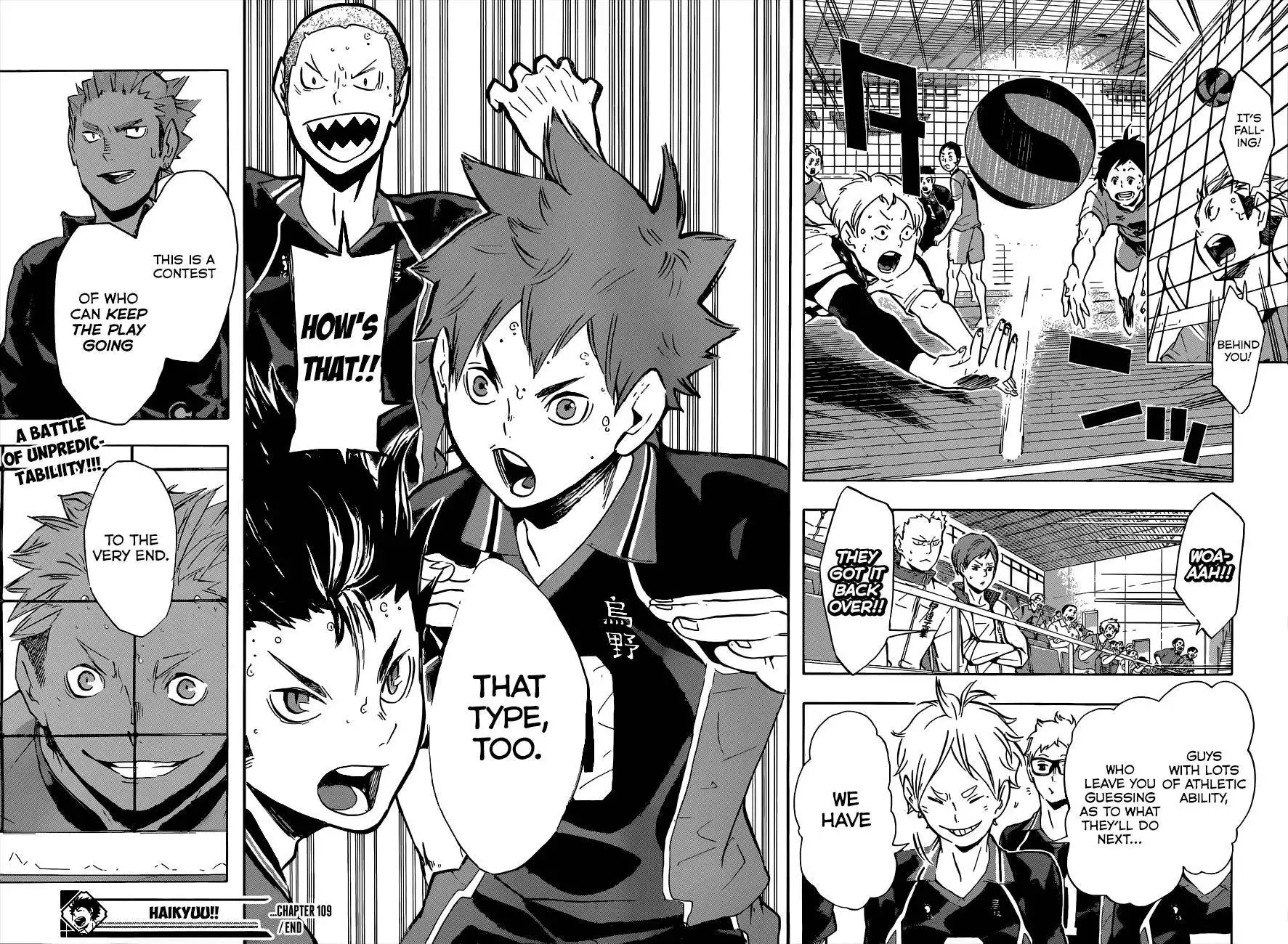 Haikyuu!! Chapter 109