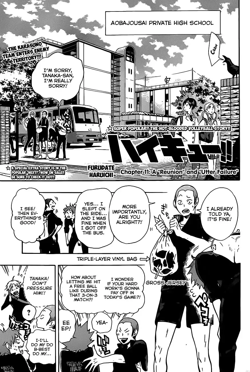 Haikyuu!! Chapter 11