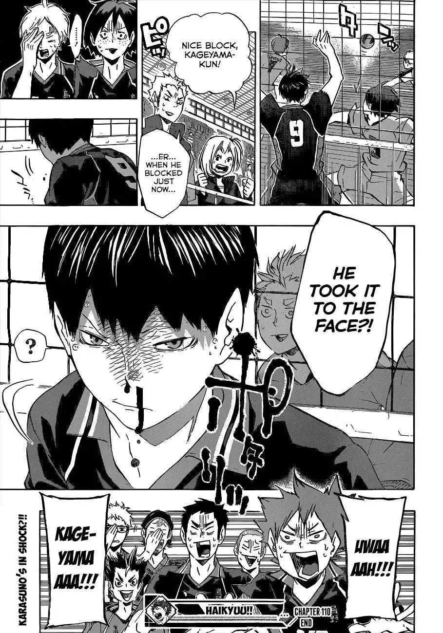 Haikyuu!! Chapter 110