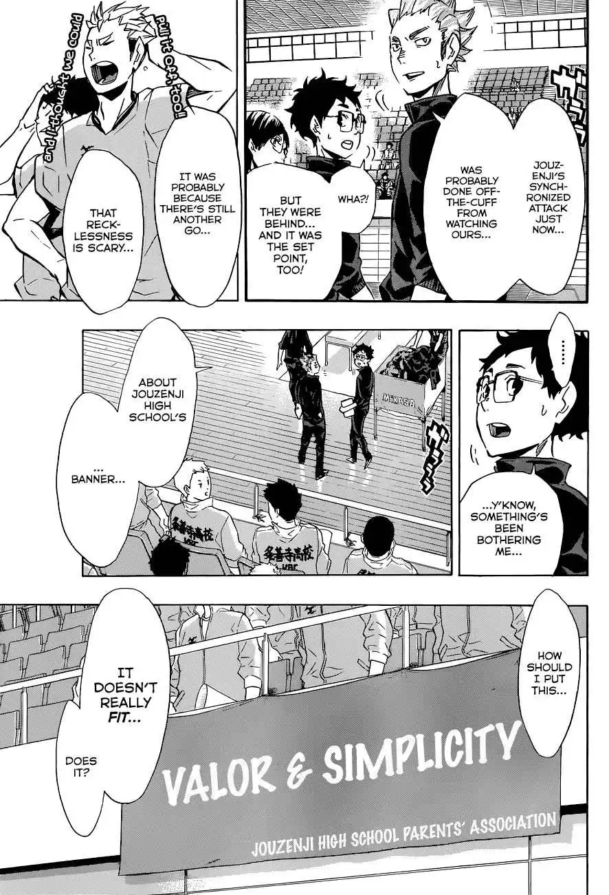 Haikyuu!! Chapter 112