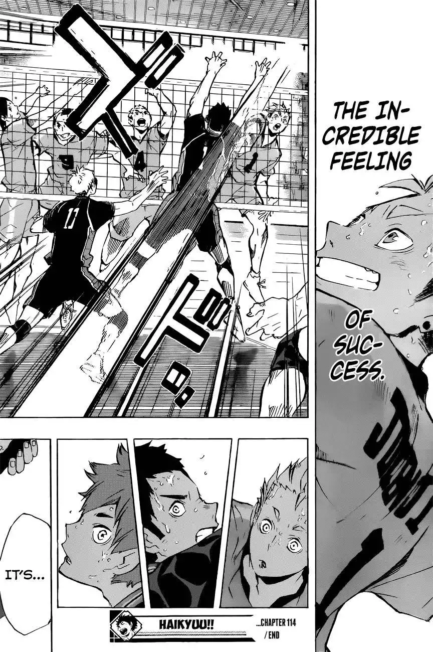 Haikyuu!! Chapter 114