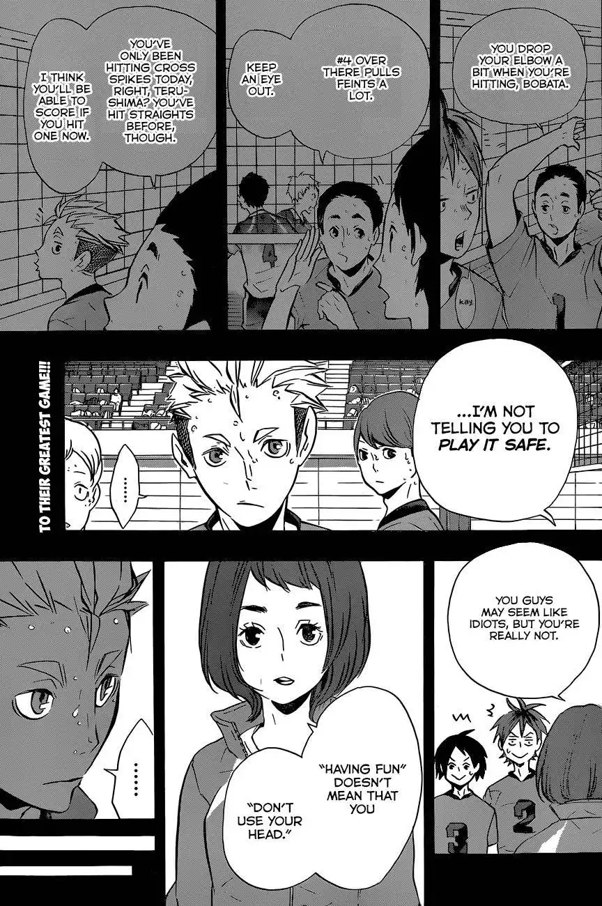 Haikyuu!! Chapter 114