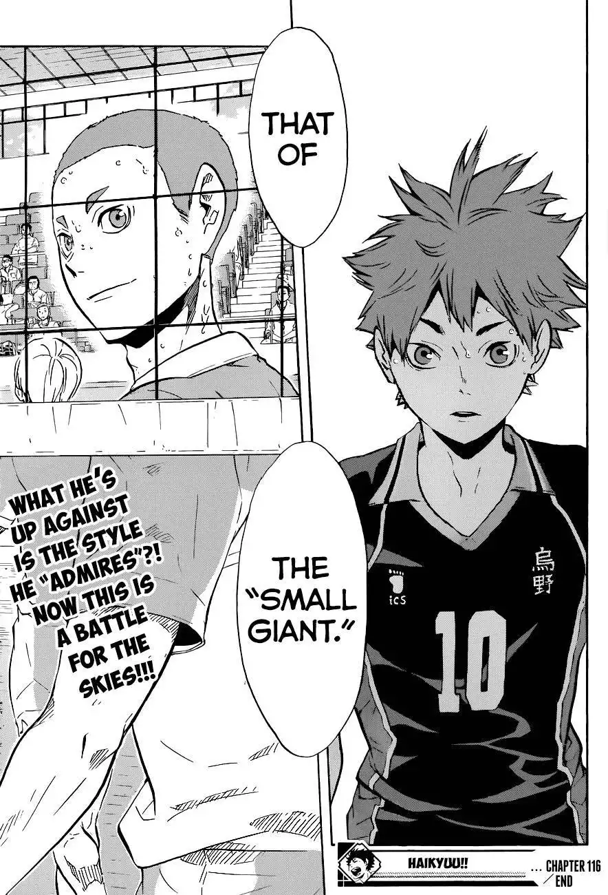 Haikyuu!! Chapter 116