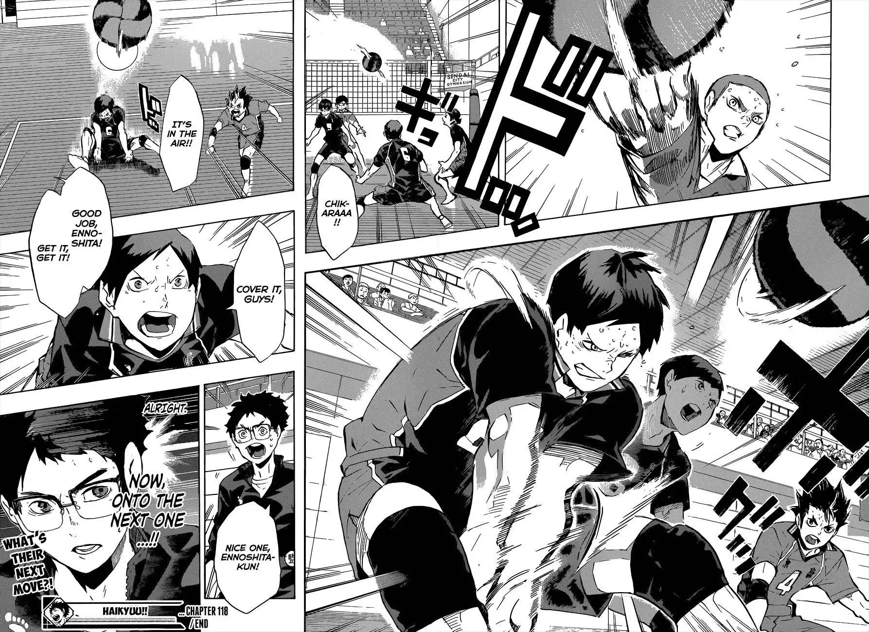 Haikyuu!! Chapter 118