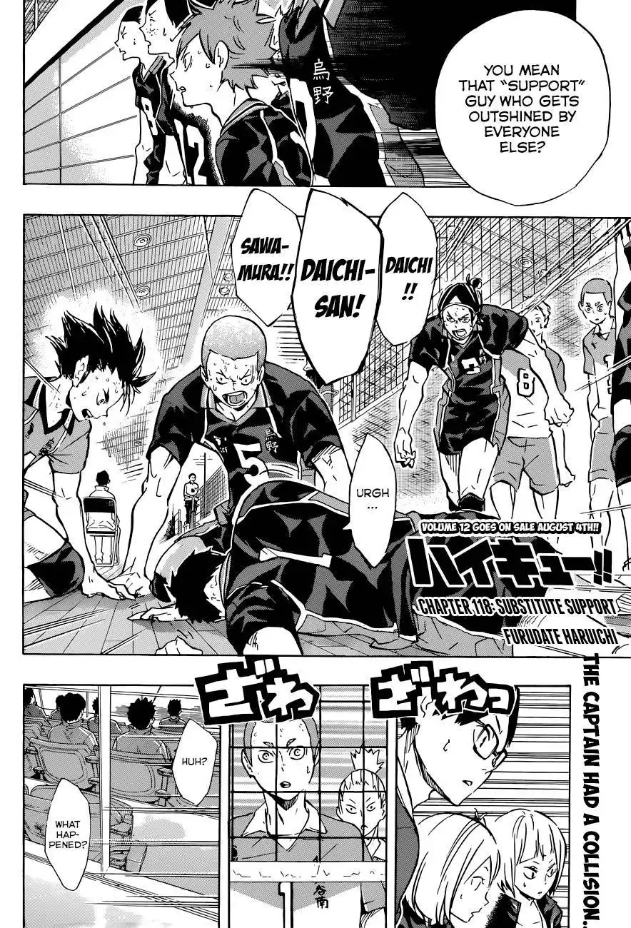 Haikyuu!! Chapter 118