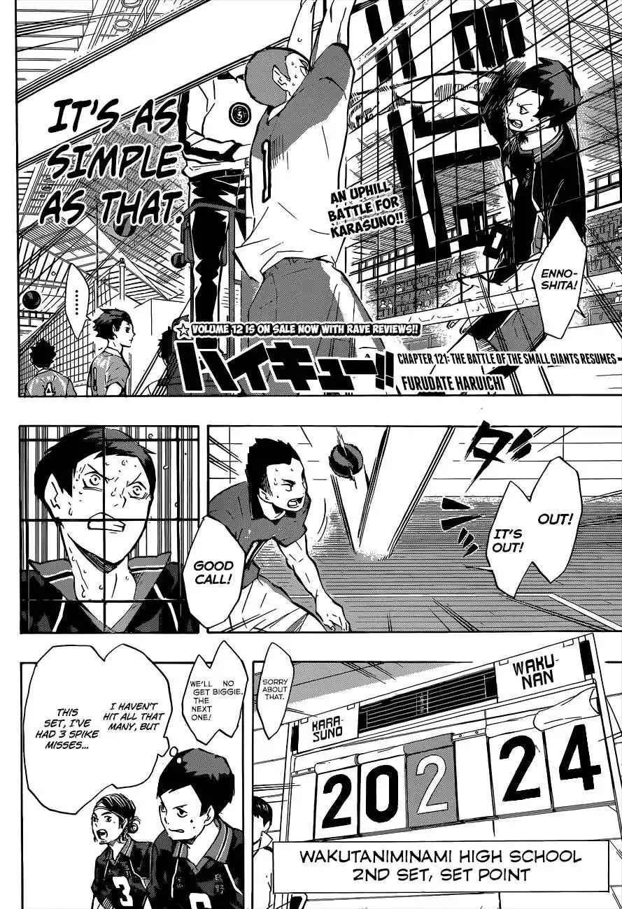 Haikyuu!! Chapter 121