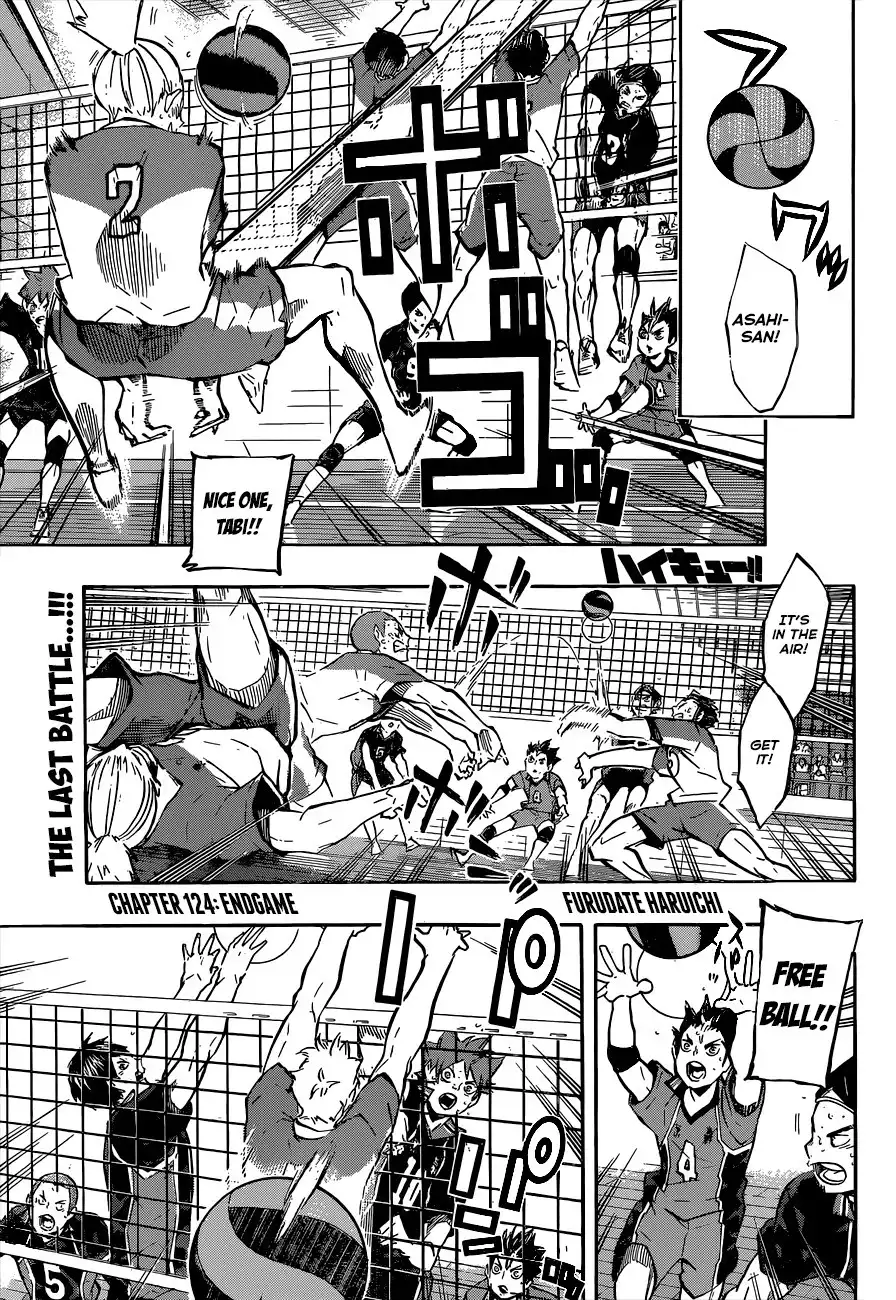 Haikyuu!! Chapter 124