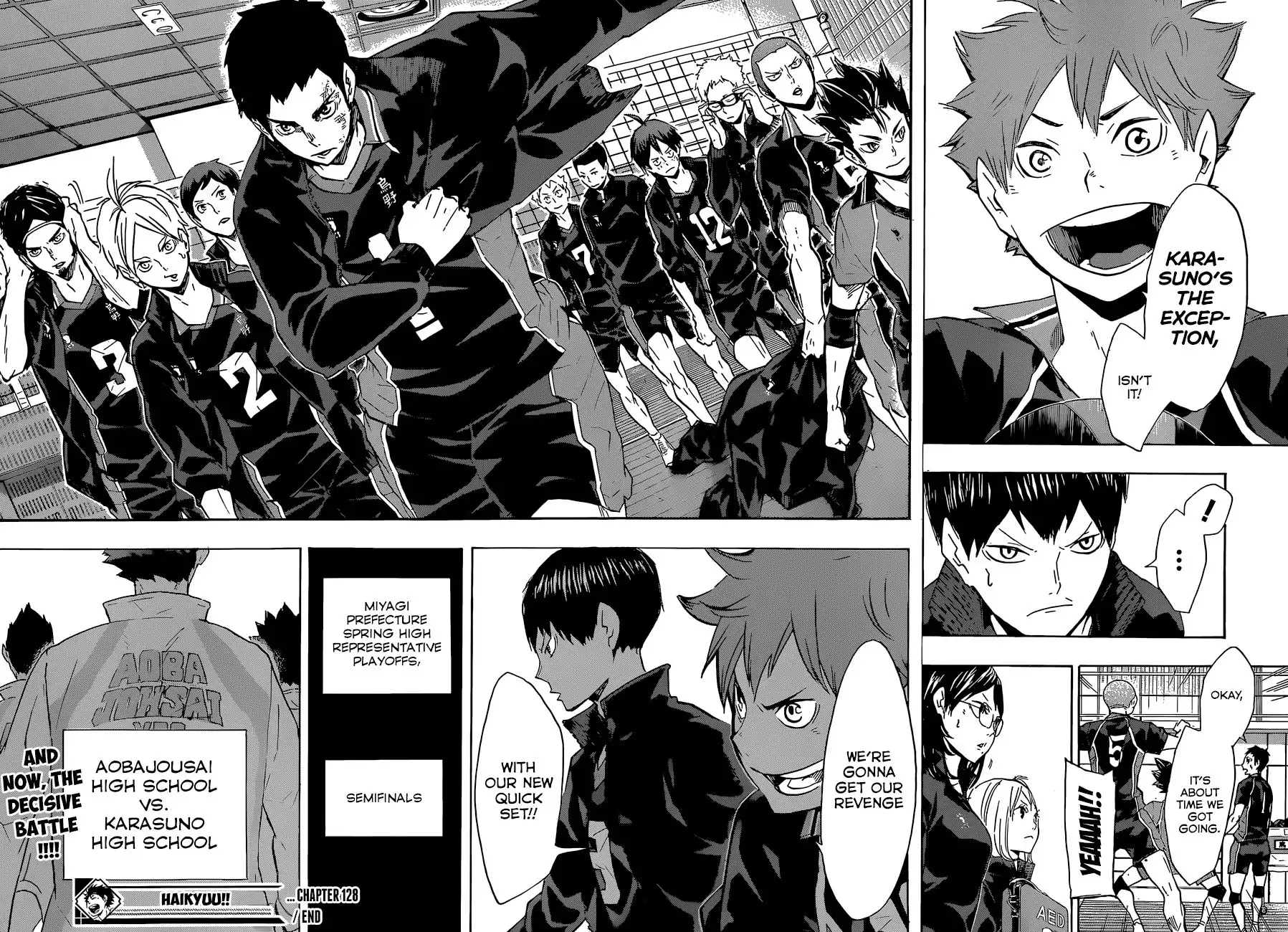 Haikyuu!! Chapter 128