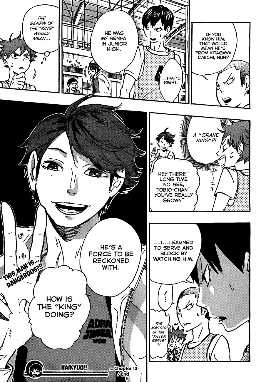 Haikyuu!! Chapter 13