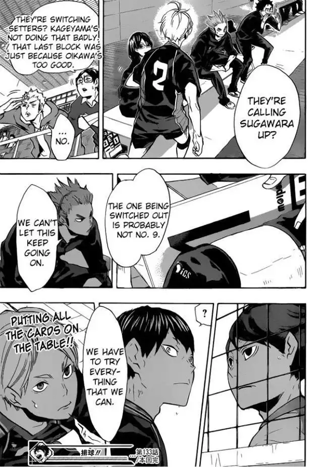 Haikyuu!! Chapter 133