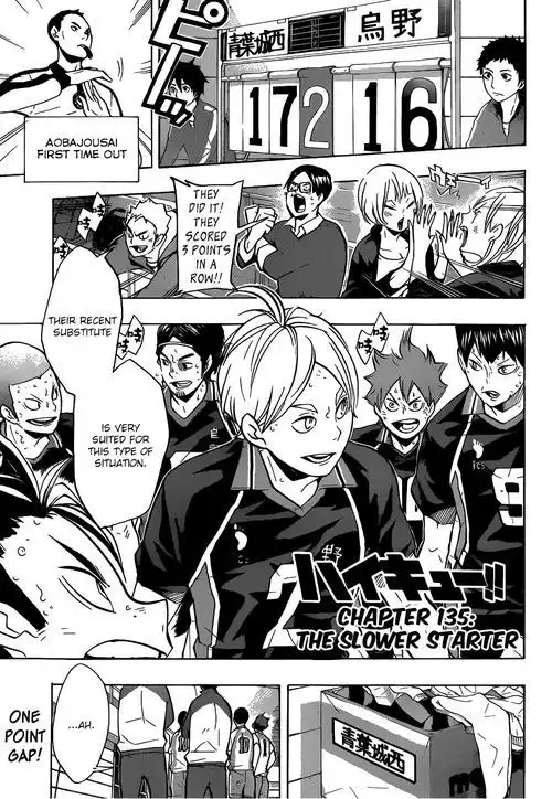 Haikyuu!! Chapter 135