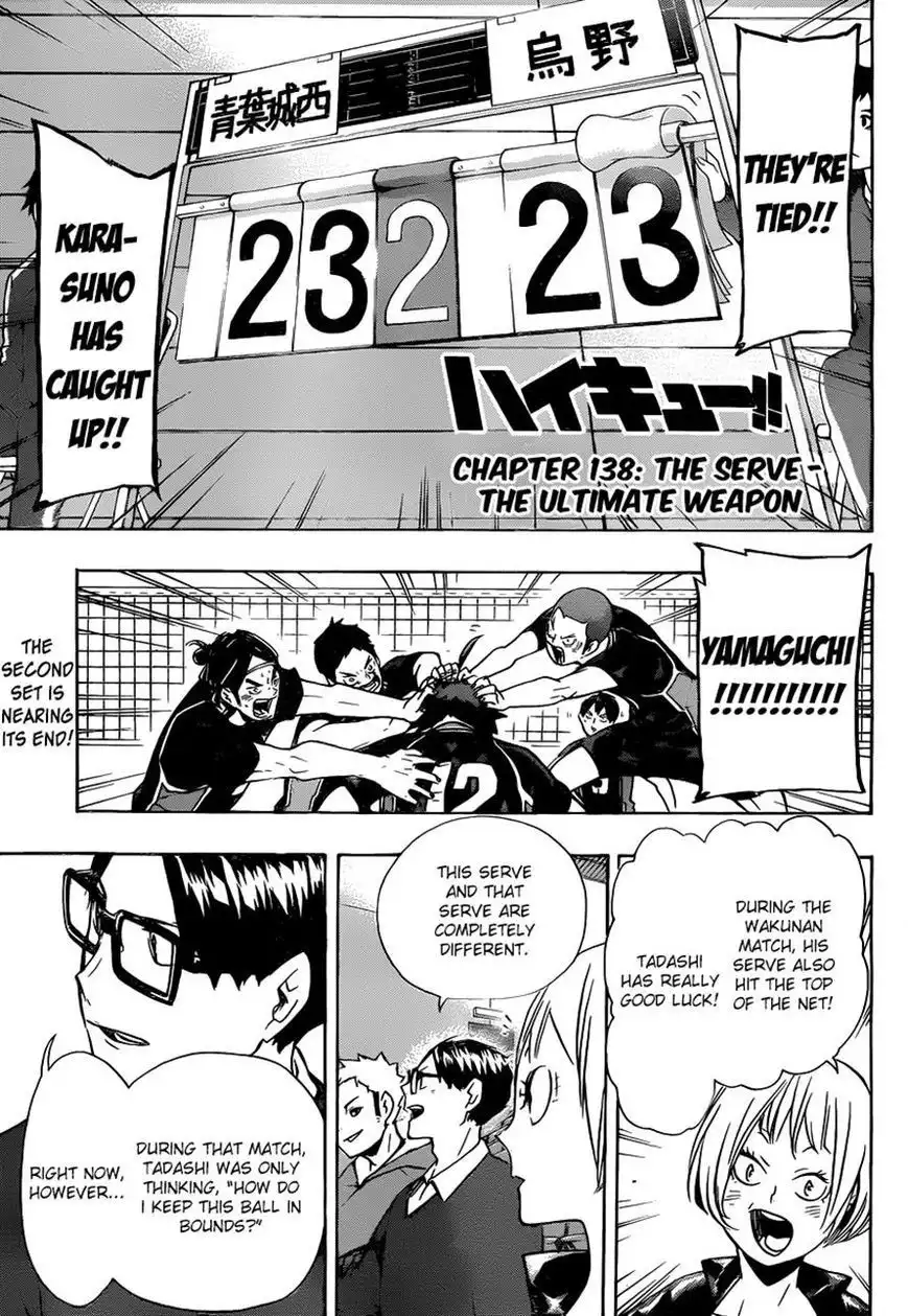 Haikyuu!! Chapter 138