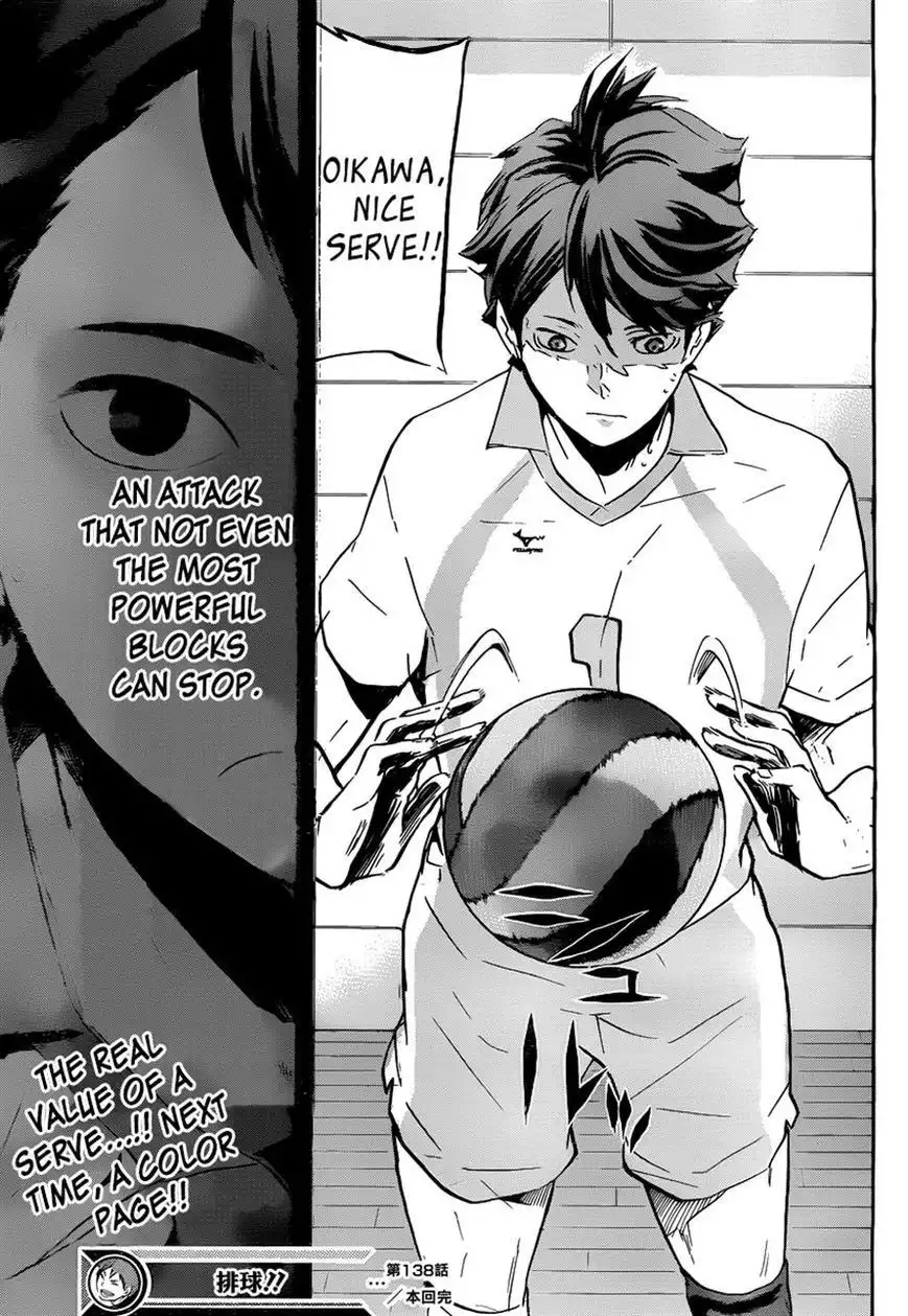 Haikyuu!! Chapter 138