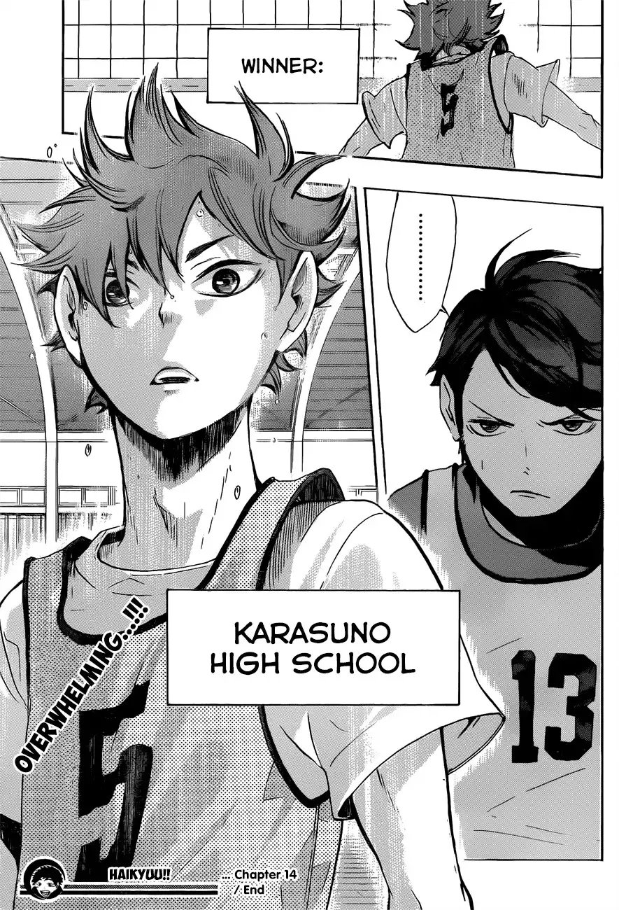 Haikyuu!! Chapter 14