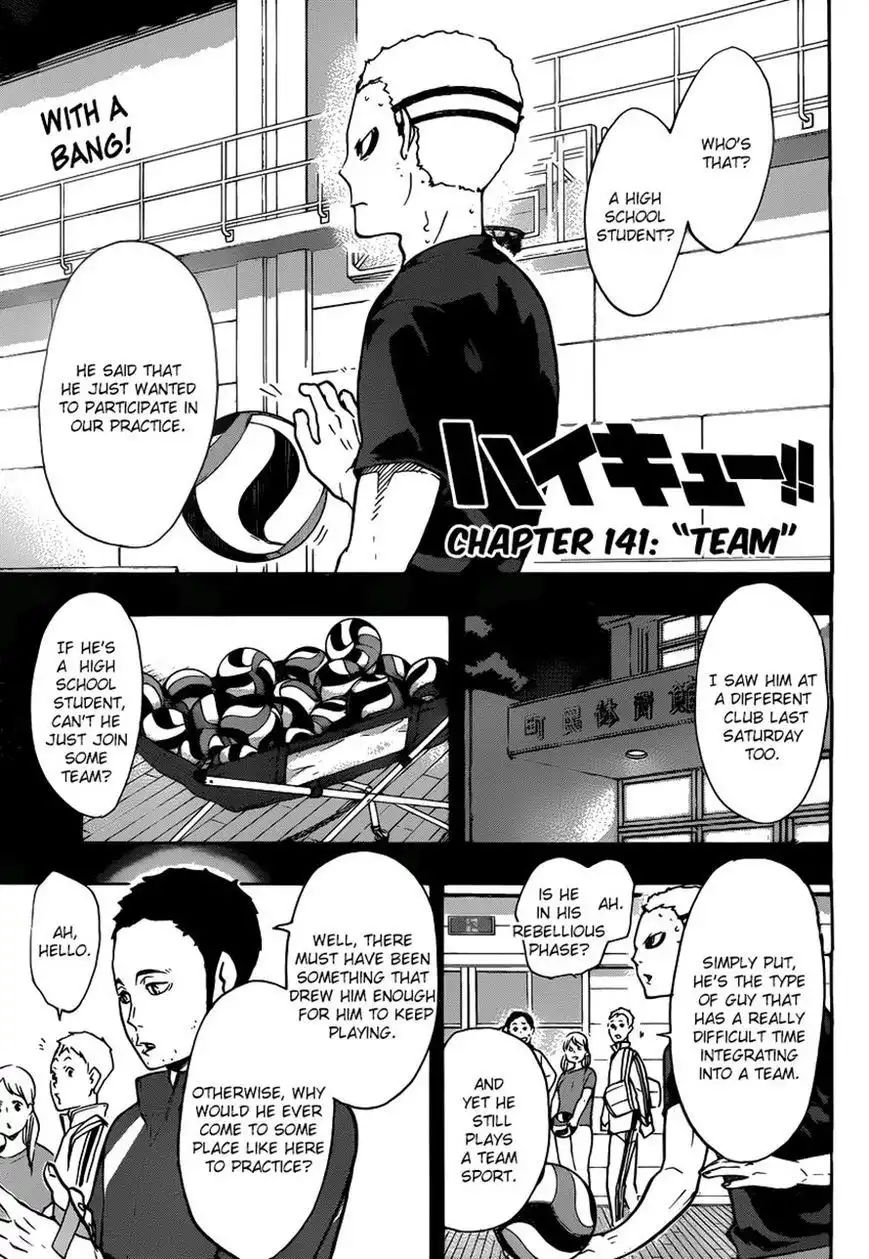 Haikyuu!! Chapter 141