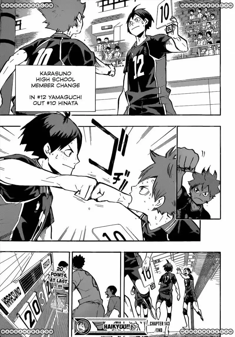 Haikyuu!! Chapter 143