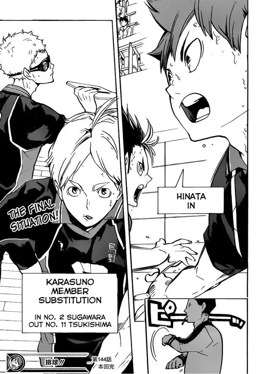 Haikyuu!! Chapter 144