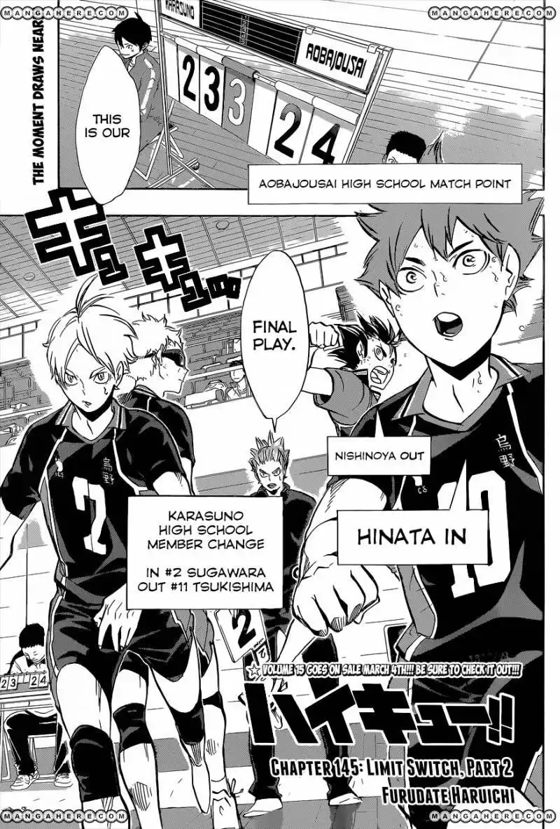 Haikyuu!! Chapter 145