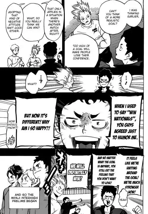 Haikyuu!! Chapter 149