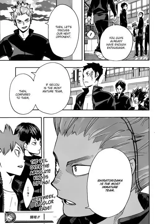 Haikyuu!! Chapter 149