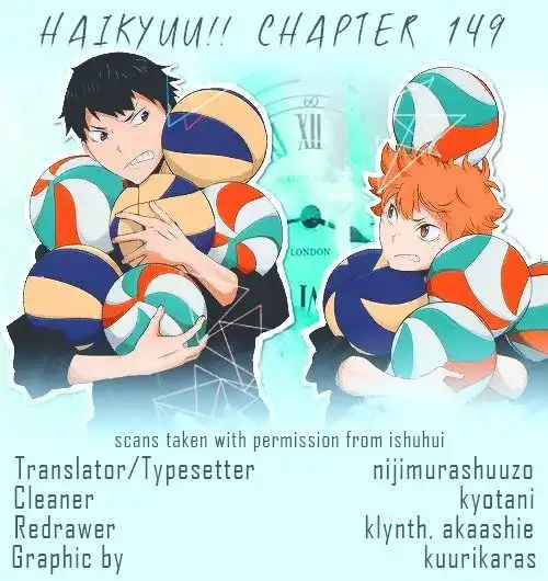 Haikyuu!! Chapter 149