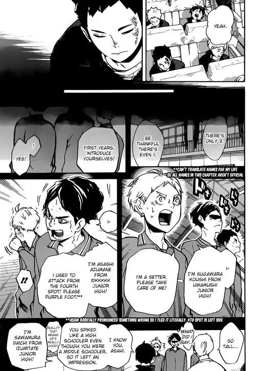 Haikyuu!! Chapter 149