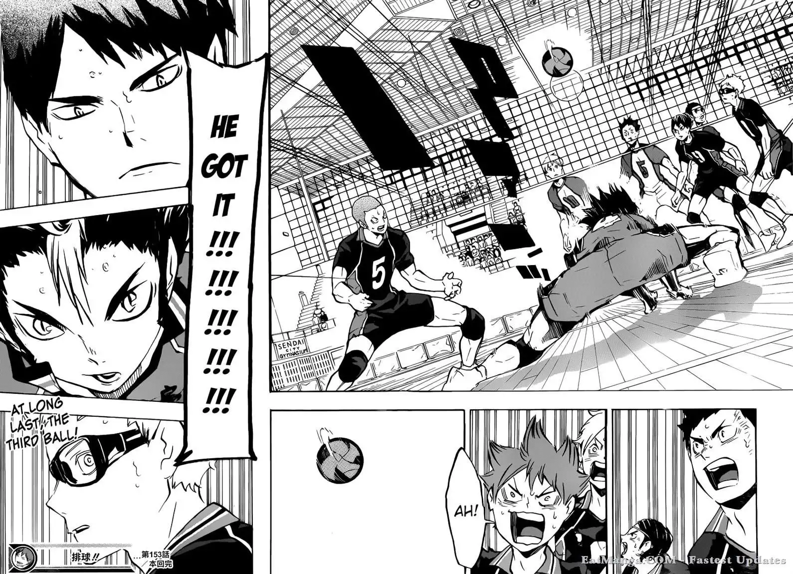 Haikyuu!! Chapter 153