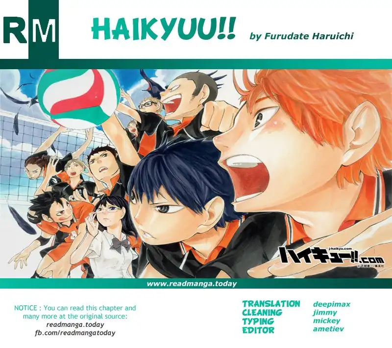 Haikyuu!! Chapter 154