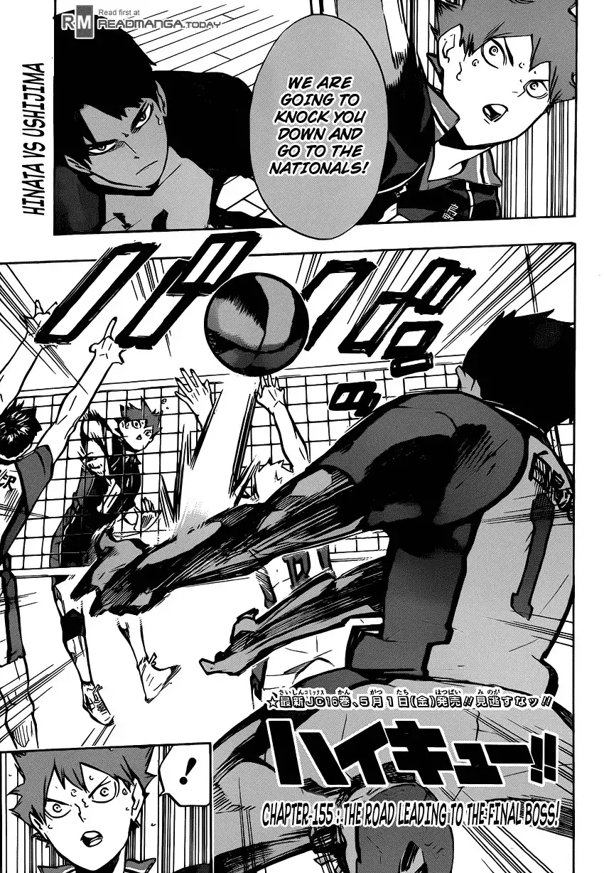 Haikyuu!! Chapter 155