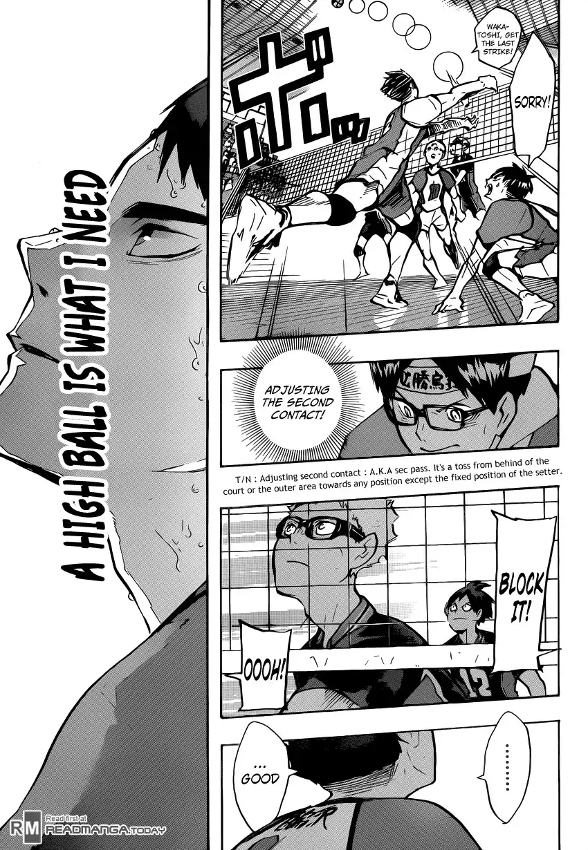 Haikyuu!! Chapter 158