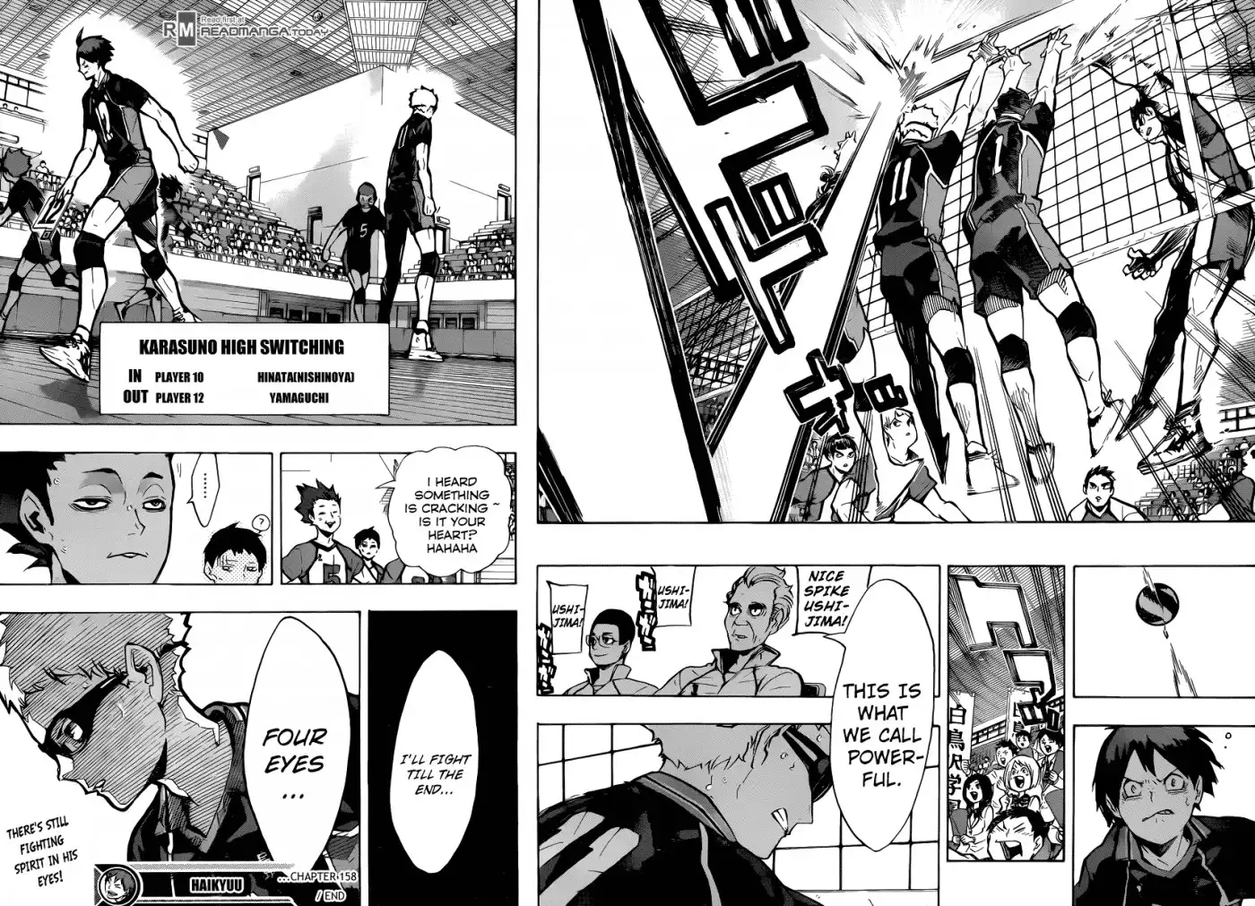 Haikyuu!! Chapter 158