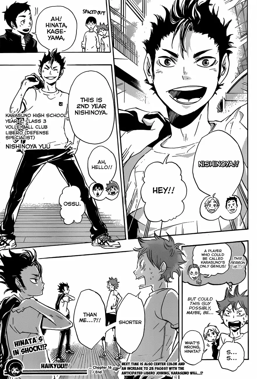 Haikyuu!! Chapter 16