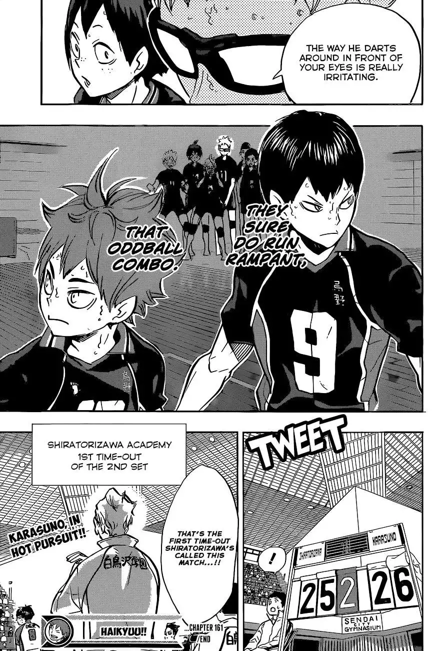 Haikyuu!! Chapter 161