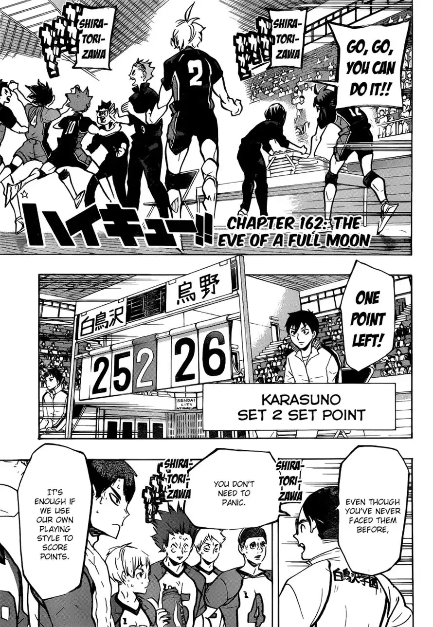 Haikyuu!! Chapter 162