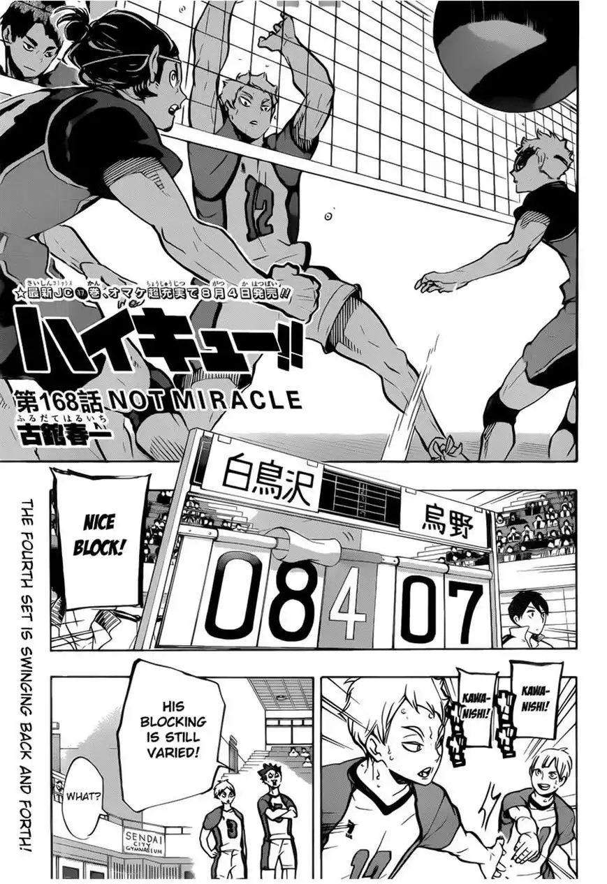 Haikyuu!! Chapter 168